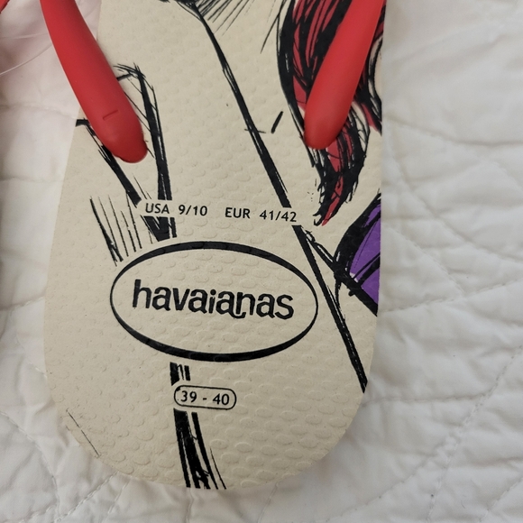 Havaianas Princess Ariel Flip Flops NWOT - Picture 2 of 4